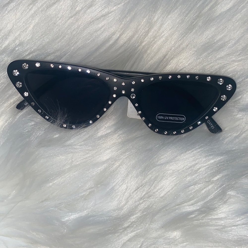 Diamond Cat Eye Glasses